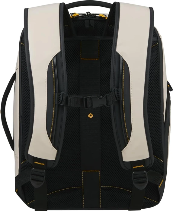 Samsonite Paradiver Light, Underseat Backpack S, Untersitz Handgepäck, Kabinentasche, Flugzeug Rucksack, 40cm, 25l, Beige/Sand