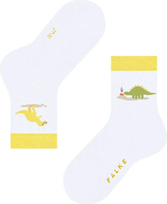 Falke Dinosaurs Socken weiß (Junior)