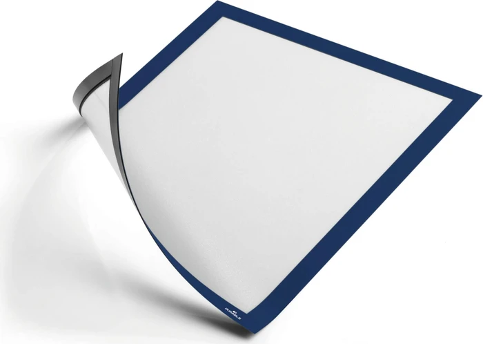 Durable Duraframe Magnetic Schutzrahmen, A4, dunkelblau, 5 Stück