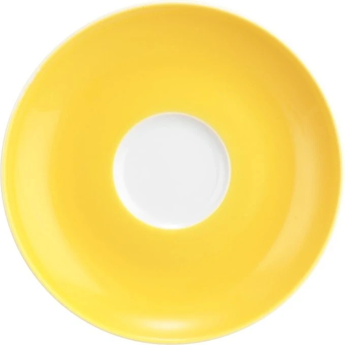 Seltmann Weiden Liberty pure colors Espressountertasse 11.9cm yellow glow