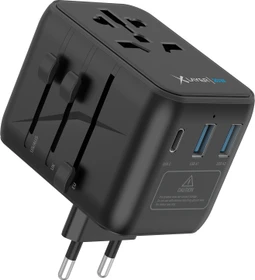 XLayer Reisestecker weltweit 20W schwarz