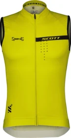 Scott RC Pro Trikot ärmellos sulphur yellow/black (Herren)