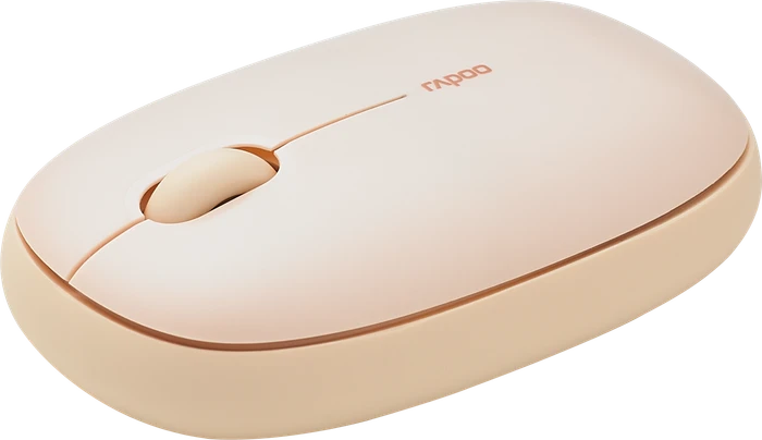 Rapoo M660 Silent Multi-mode Wireless beige, USB/Bluetooth