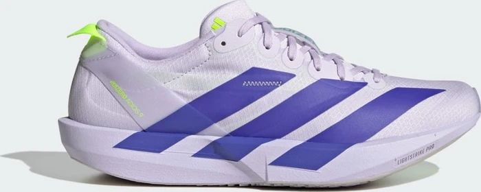 adidas Adizero Adios 9 purple tint/solar purple/signal green (Damen)