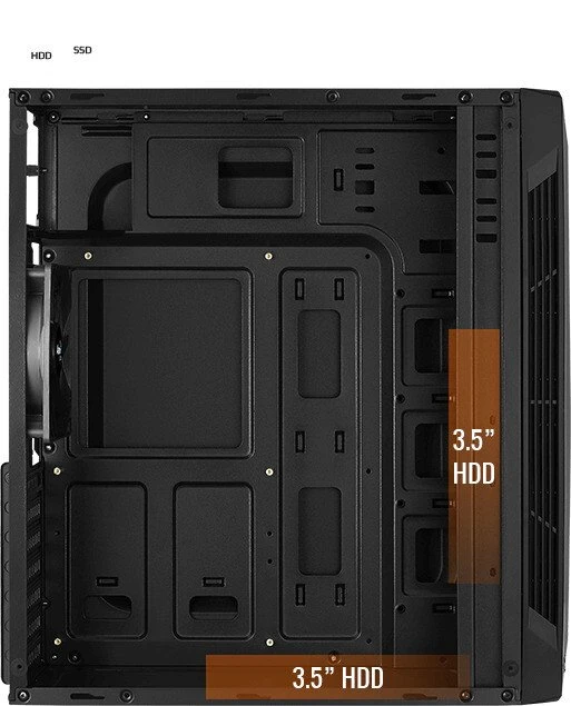 AeroCool Split, Acrylfenster