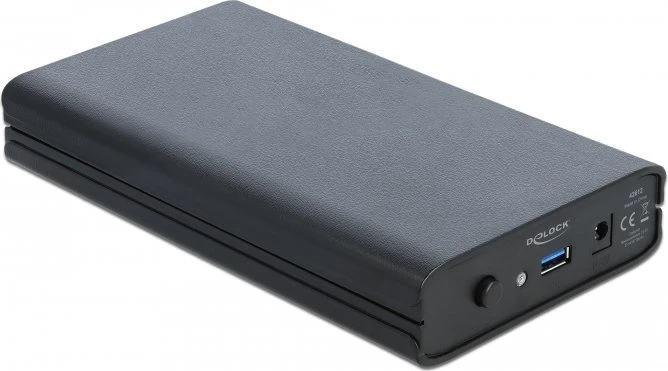 DeLOCK SuperSpeed USB External Enclosure for 1x 3.5" SATA HDD, 3.5", USB-A 3.0