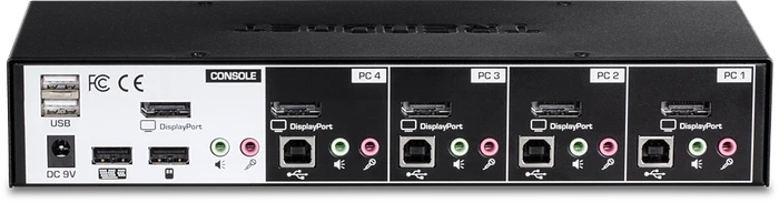TRENDnet 4-Port DisplayPort KVM-Switch