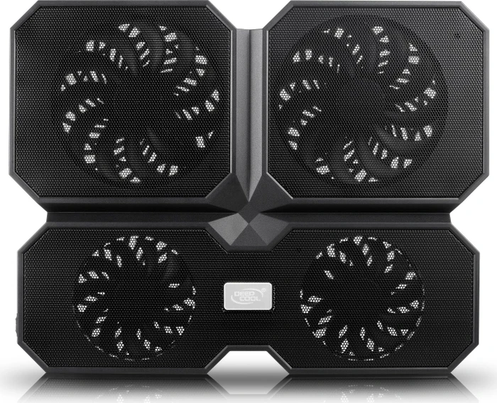 DeepCool Multi Core X6, Notebook-Stand/Notebook-Kühler bis 15.6", schwarz