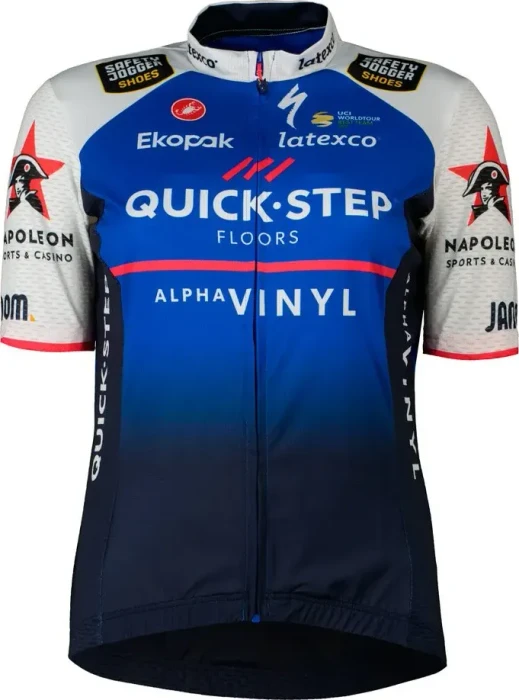 Castelli Competizione Trikot kurzarm belgian blue/white (Damen)