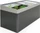 Biohort Frühbeetaufsatz 200x101x23cm dunkelgrau-metallic (65013)