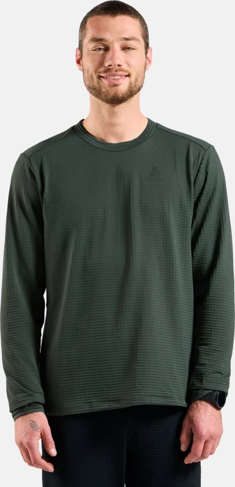 Odlo Essentials Thermal Laufshirt langarm urban chic (Herren)