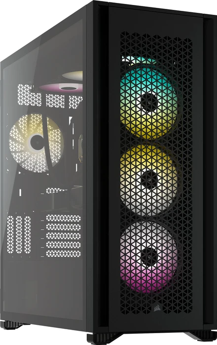 Corsair 7000D Airflow, schwarz, Glasfenster