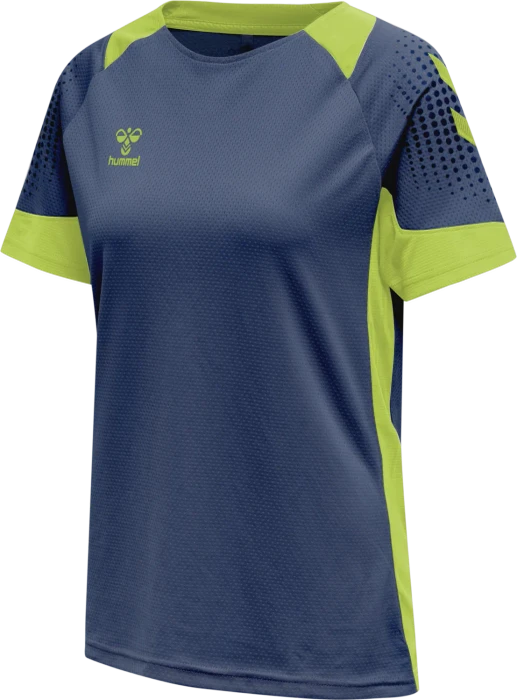 hummel Lead Poly Trikot kurzarm dark denim (Damen)