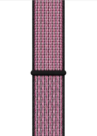 Apple Nike Sport Loop für Apple Watch 44mm Pink Blast/True Berry