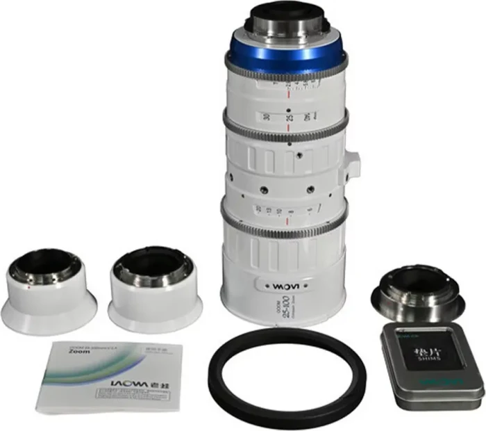 Laowa 25-100mm T2.9 Ooom Cine weiß