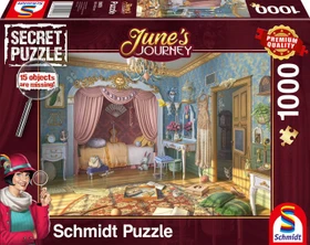 Schmidt Spiele Secret Puzzle - June's Schlafzimmer