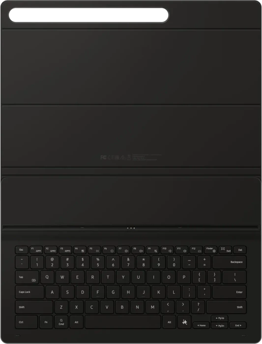 Samsung EF-DX920 Book Cover Keyboard Slim mit AI-Taste für Galaxy Tab S9 Ultra / Tab S10 Ultra, schwarz, DE