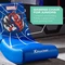 X Rocker Marvel Hero Video Rocker Gaming Bodensessel für Kinder/Jugendliche, Spider-Man blau Vorschaubild