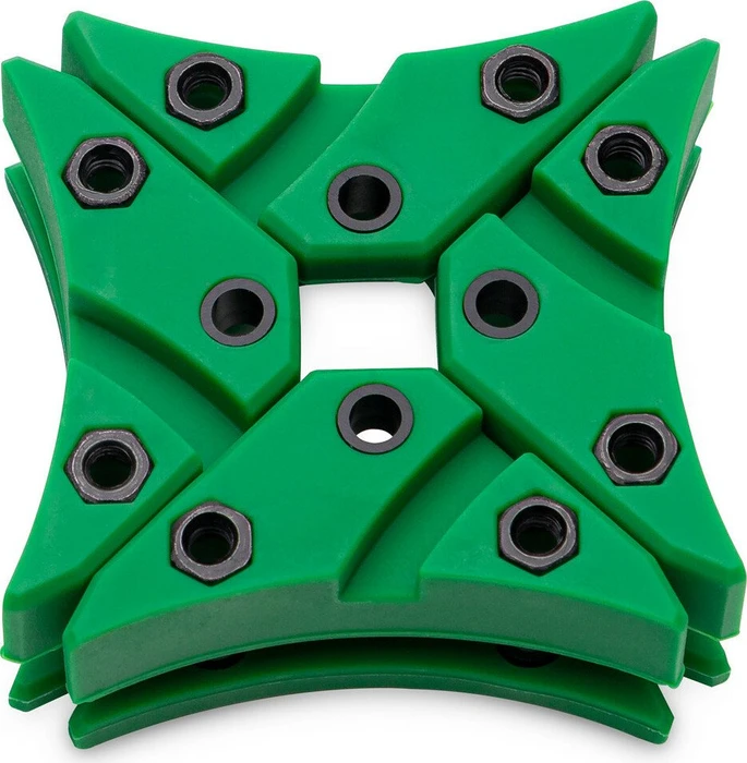 EK Water Blocks EK-Vardar X3M Damper Pack grün, Vibrationsdämpfer