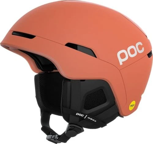 POC Obex MIPS Helm lt agate red matt