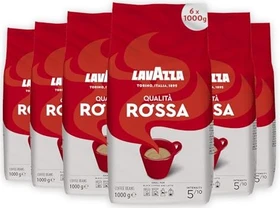 Lavazza Qualita Rossa Kaffeebohnen, 6.00kg (6x 1.00kg)