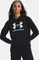 Under Armour Rival Fleece Logo Hoodie schwarz/weiß (Damen) Vorschaubild