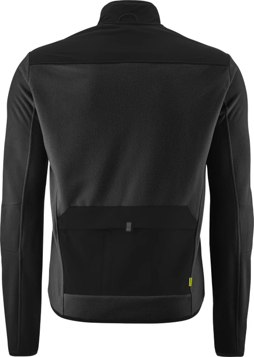 Gonso Adventure Jersey Fleece Trikot langarm schwarz (Herren)