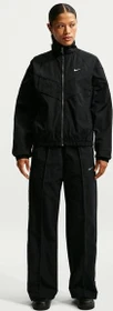 Nike Sportswear Everything Wovens Trainingshose lang schwarz/weiß (Damen)