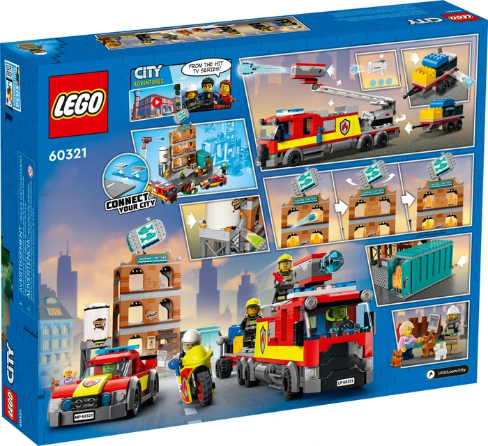 LEGO City - Feuerwehreinsatz mit Löschtruppe