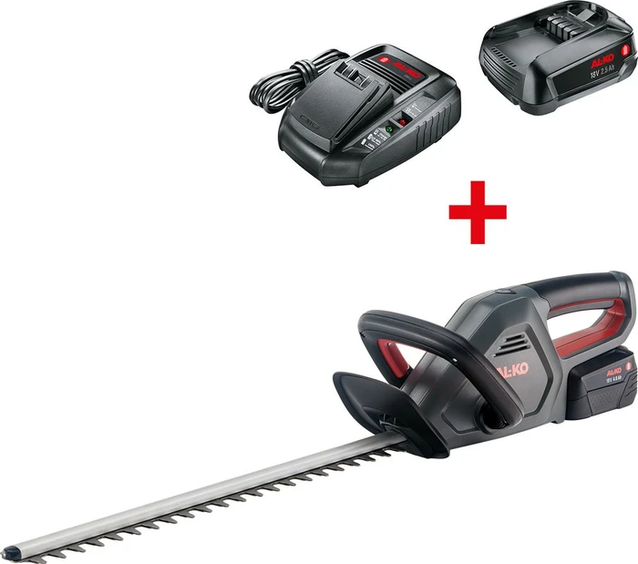 AL-KO Comfort HT 1845 Akku-Heckenschere inkl. Akku 2.5Ah (Bosch kompatibel)