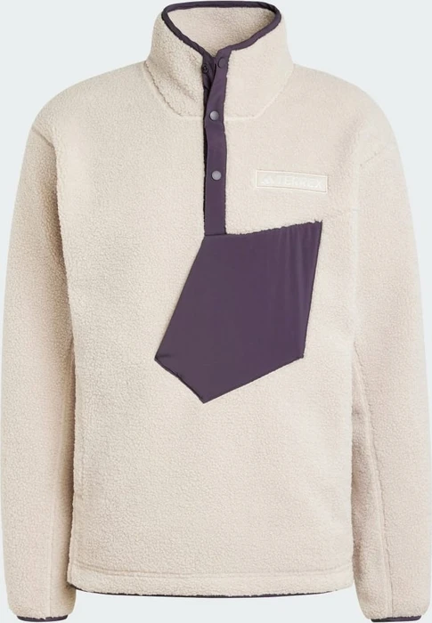 adidas Terrex Xploric High Pile Fleece Pullover wonder beige (Herren)