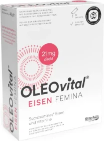OLEOVital Eisen Femina Portionsbeutel, 30 Stück