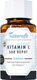naturafit Vitamin C 500 Depot Kapseln, 70 Stück