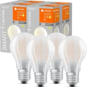 Osram Ledvance SMART+ WiFi Filament Classic A67 75 7.5W/827 E27, 4 Stück