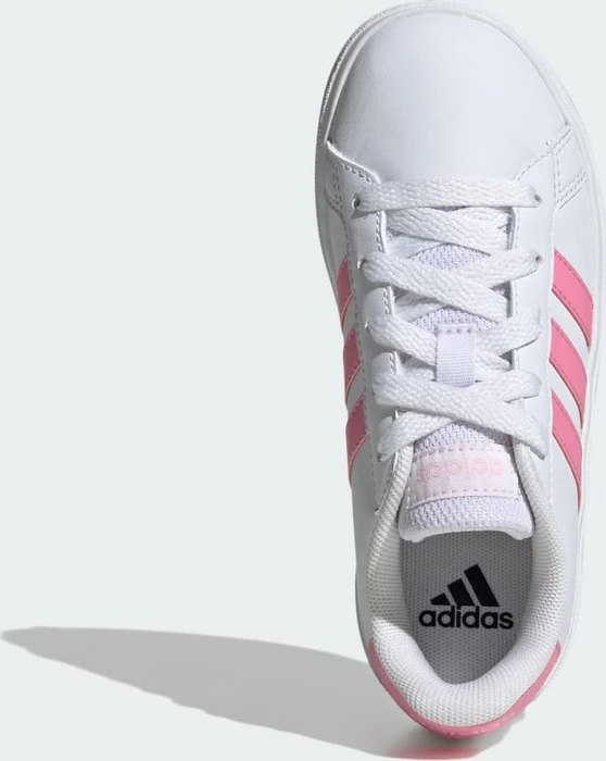 adidas Grand Court Lifestyle Tennis Lace-Up cloud white/bliss pink/clear pink (Junior)