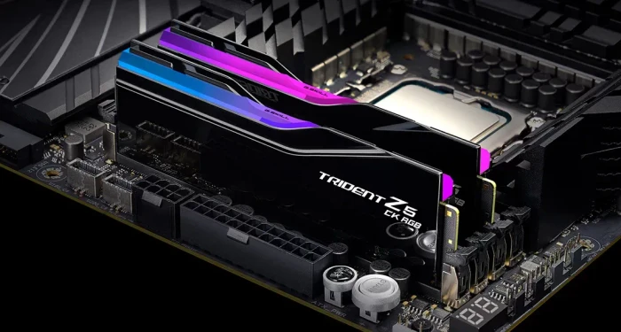 G.Skill Trident Z5 CK RGB schwarz CUDIMM 48GB Kit, DDR5-8200, CL40-52-52-131