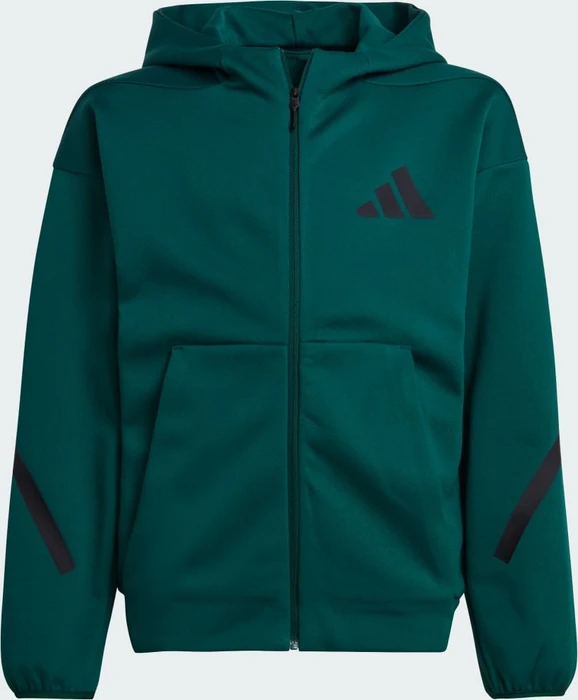 adidas Z.N.E. Zip Hoodie collegiate green/black (Junior)