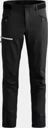 Ortovox Seceda Softshell Hose lang black raven (Herren)