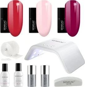 Semilac Allure UV Nagellack 028 classic wine, 7ml