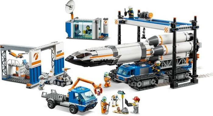 LEGO City Space - Raketenmontage & Transport