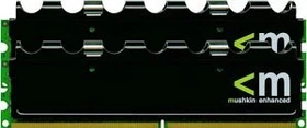 Mushkin Blackline Frostbyte UDIMM 4GB Kit, DDR2-1066, CL5-5-5-15