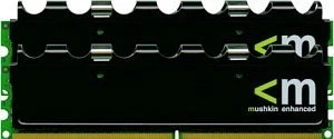 Mushkin Blackline Frostbyte UDIMM 4GB Kit, DDR2-1066, CL5-5-5-15