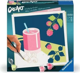 Ravensburger Malen nach Zahlen CreArt Mocktail Himbeere