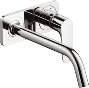 Hansgrohe Axor Citterio M Waschbeckenarmatur mit Platte 227mm chrom