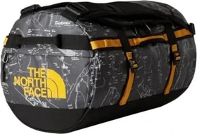 The North Face Base Camp Duffel S anthracite grey conrad topos print/summit gold