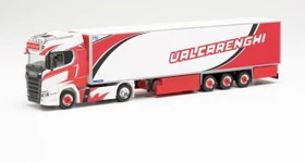Herpa Scania CS 20 HD Kühlkoffer-Sattelzug Valcarenghi