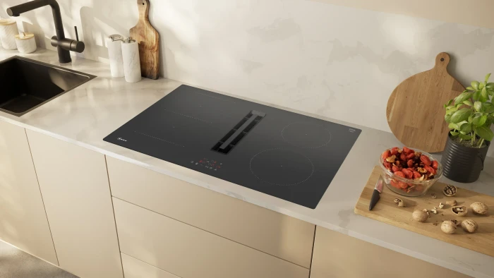 Neff N50 V58NBS1L0 Induktionskochfeld mit Kochfeldabzug autark
