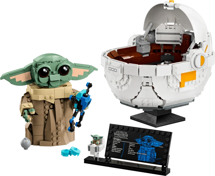 LEGO Star Wars - Grogu in seiner Repulsorwiege