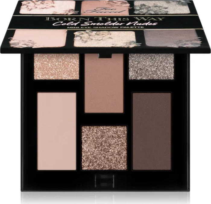 Too Faced Born This Way The Natural Nudes Mini Palette cold smolder nudes