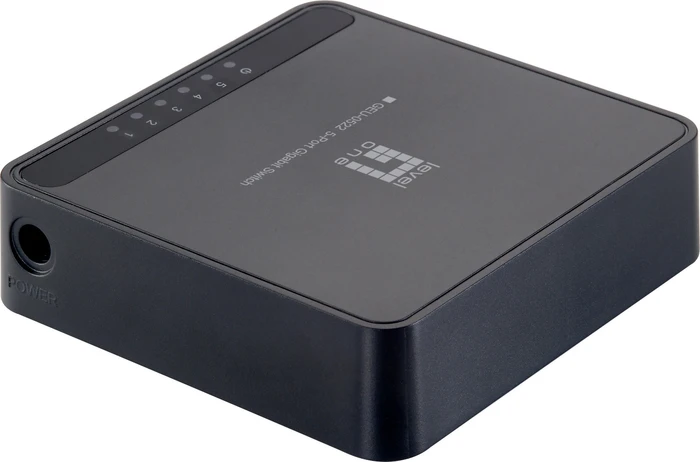 LevelOne GEU Desktop Gigabit Switch, 5x RJ-45
